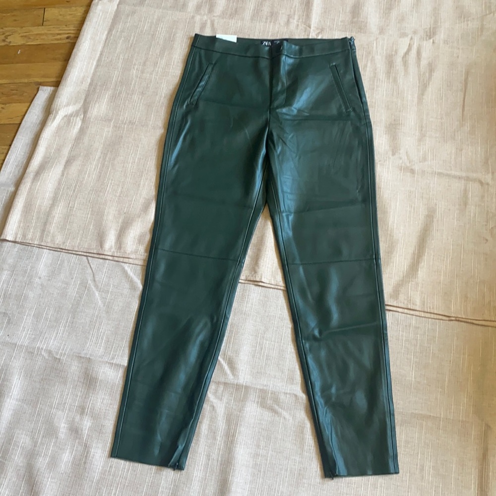 Zara High Rise Leggings Size Large